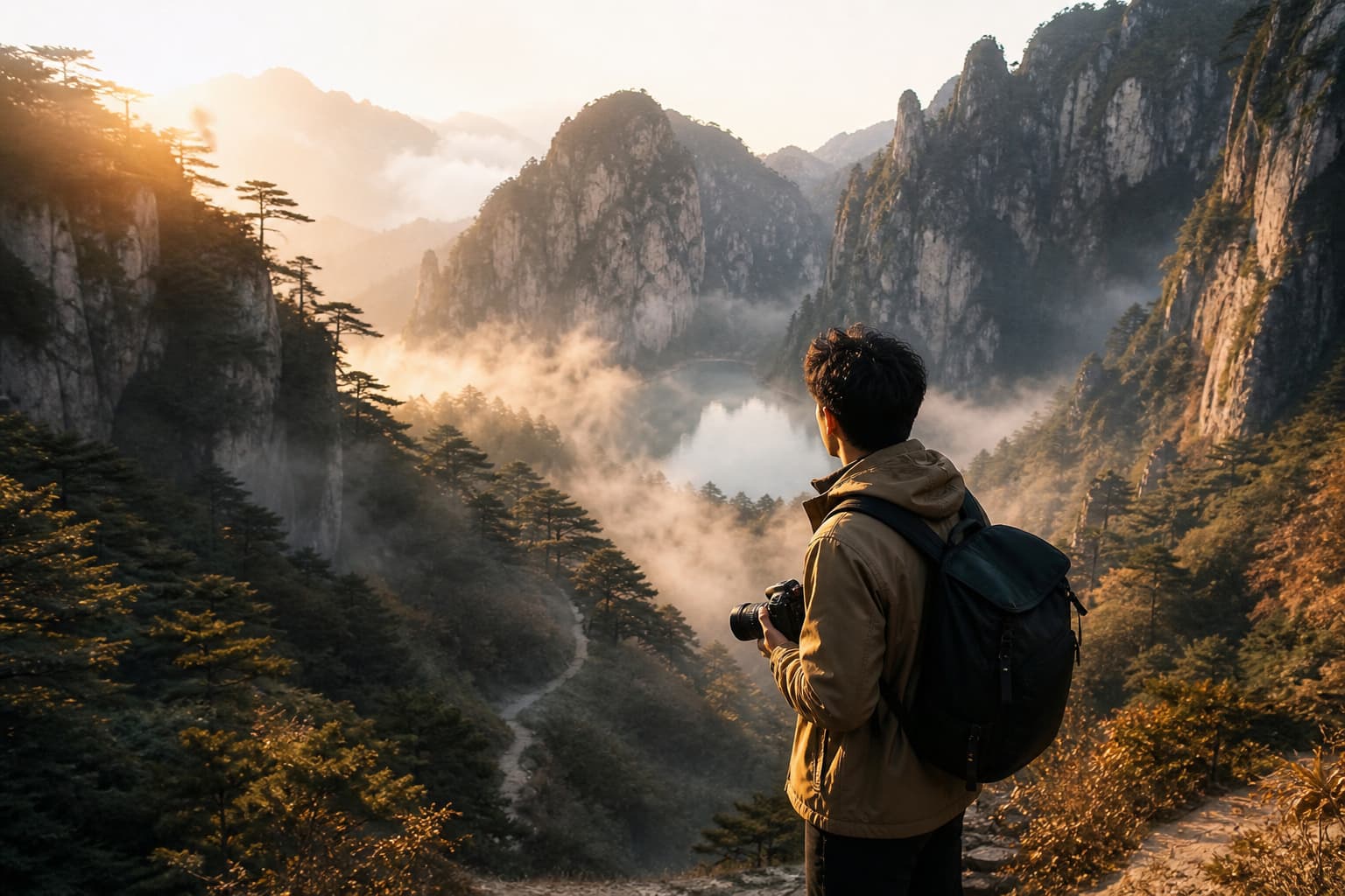 小红书高端定制游种草:山谷秘境与旅行攻略拍摄